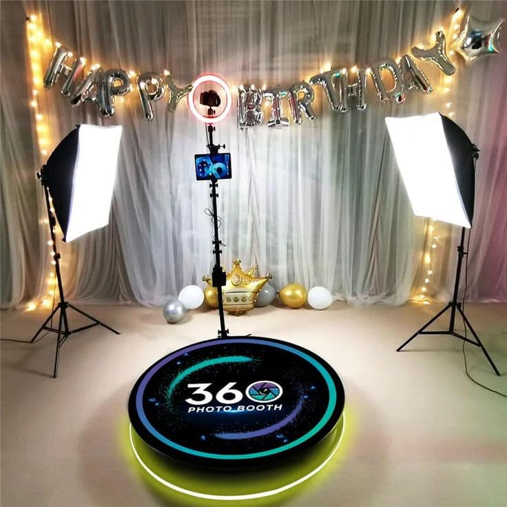 360 Photo Booth 360 photo booth rental in Miami capturing slow motion event videos